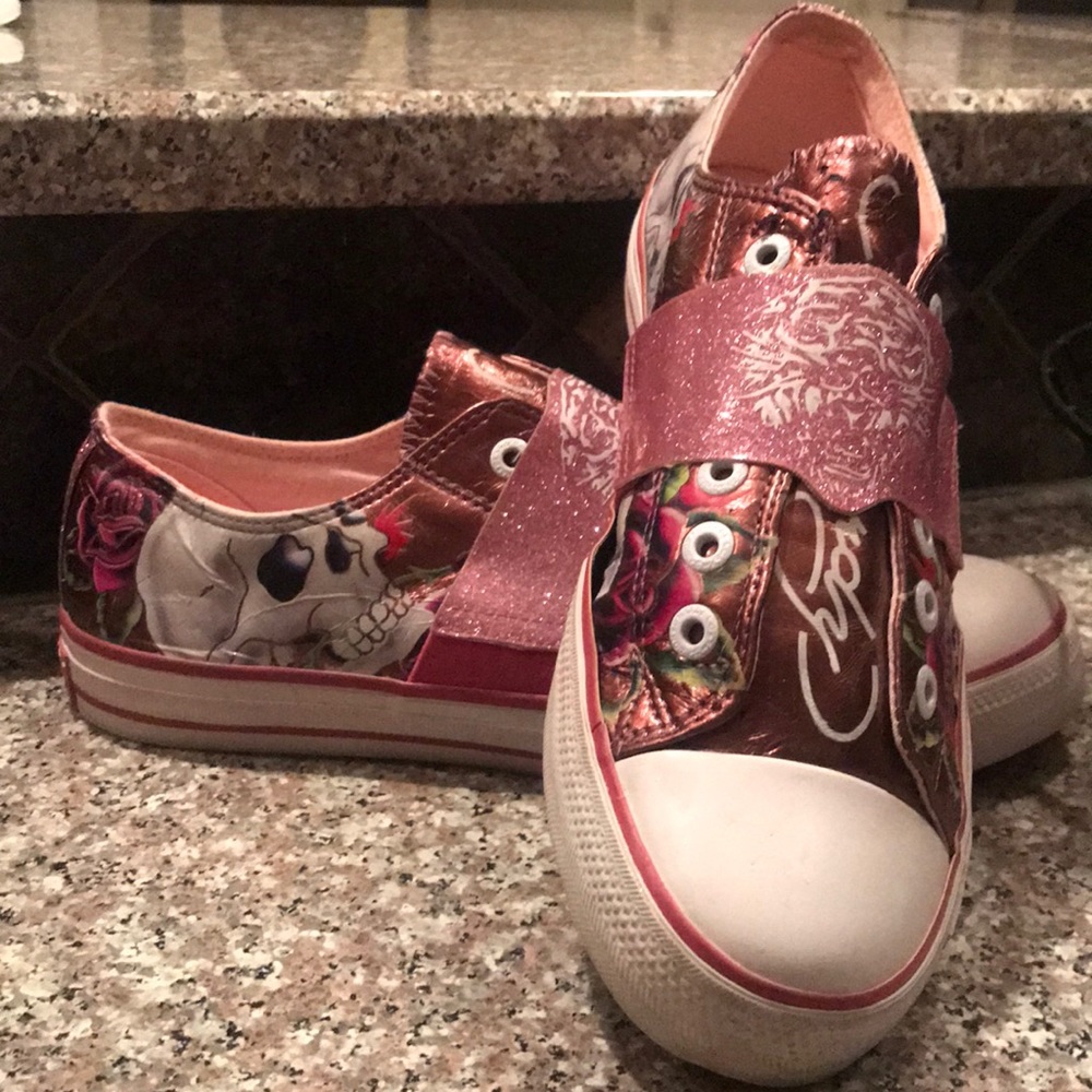Ed Hardy women’s sneakers